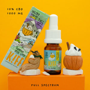 10% CBD Pumpkin Spice Latte Full Spectrum [1000mg CBD] - Kiffcbd